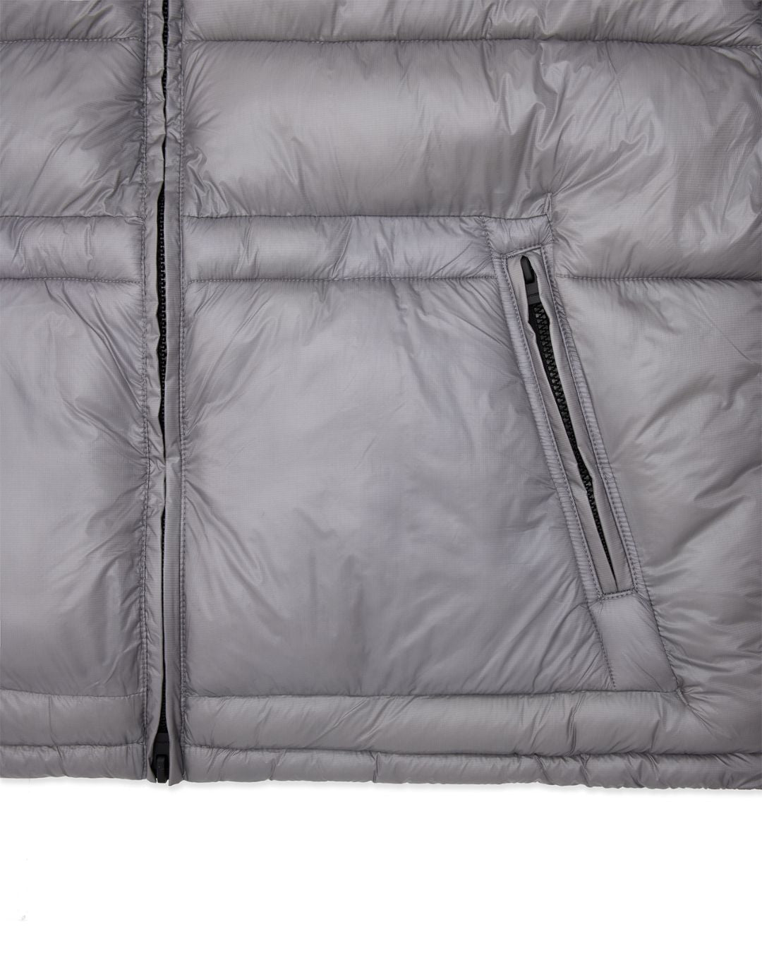Puffer Jacket (Silver)