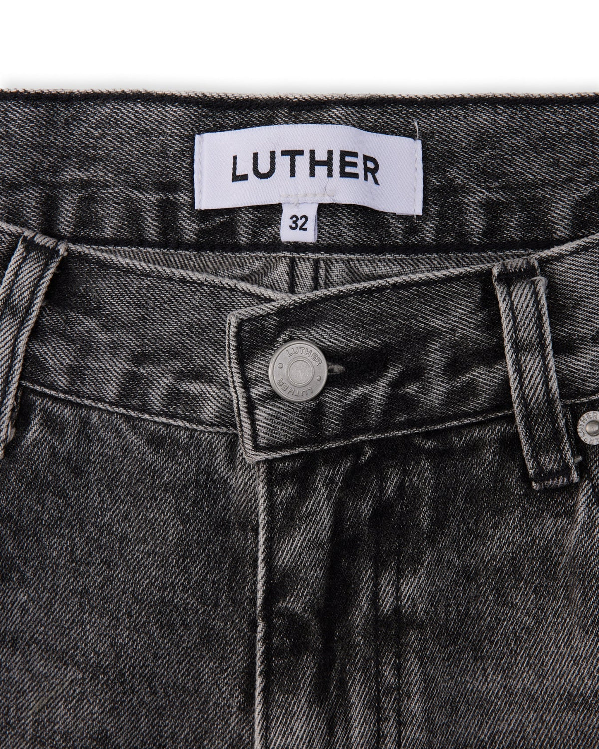Wide Leg Jeans (Grey)