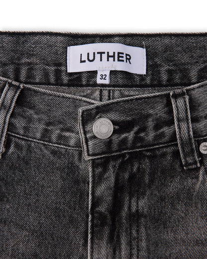 Wide Leg Jeans (Grey)