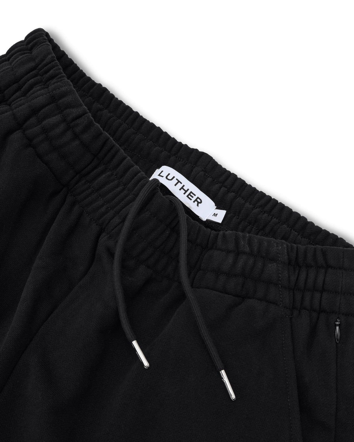Heavyweight Cuffed Trackies (Black)