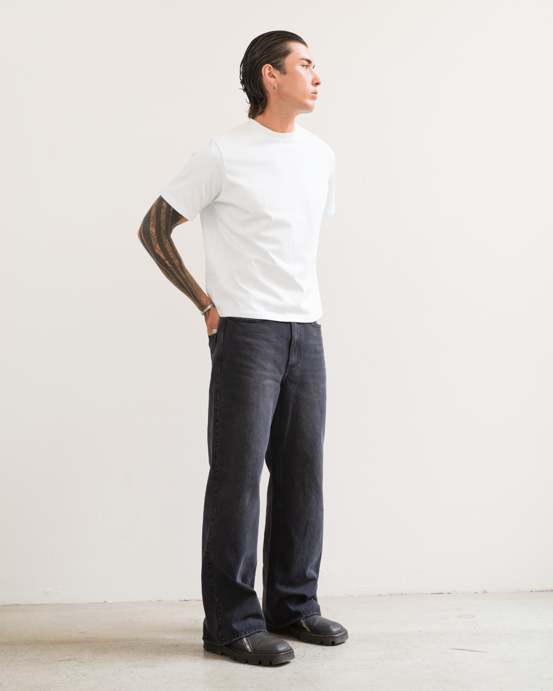 Regular Fit Jeans (Vintage Black)