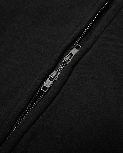 Zip Up Hoodie (Black)