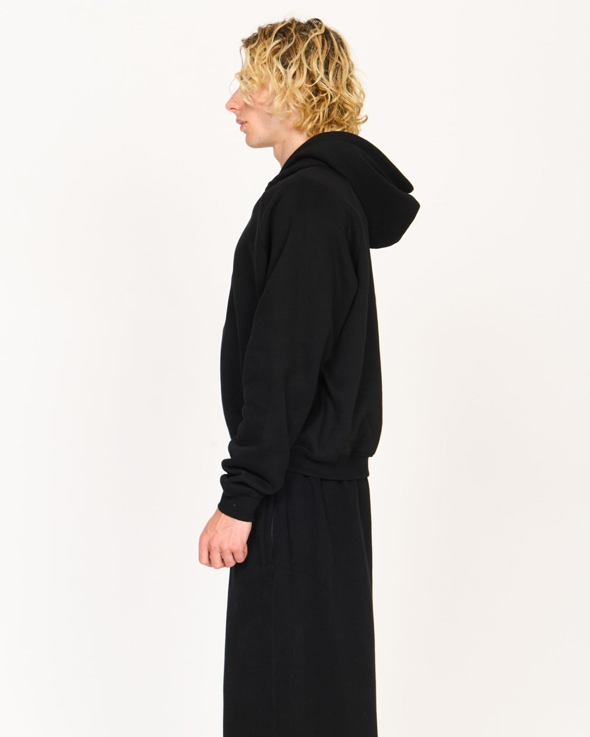 Zip Up Hoodie (Black)