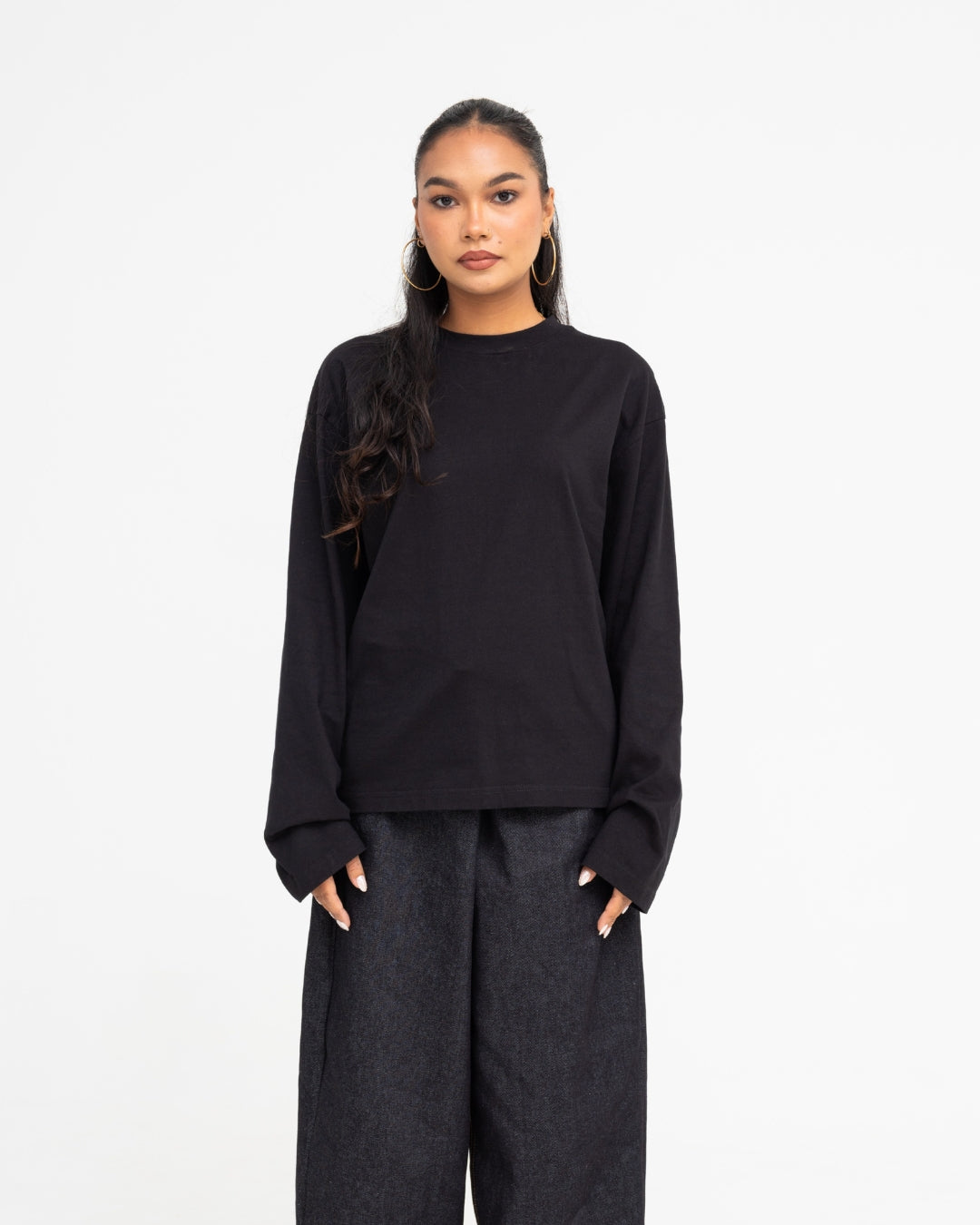 Long Sleeve Tee (Black)