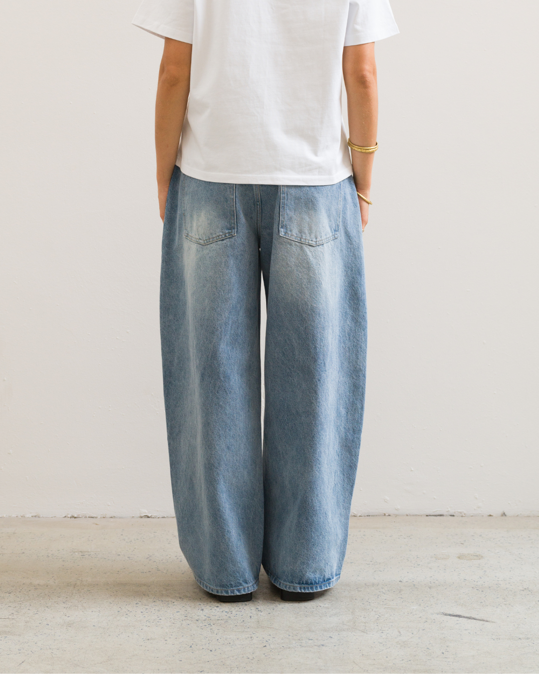 Super Baggy Jeans (Washed Blue)