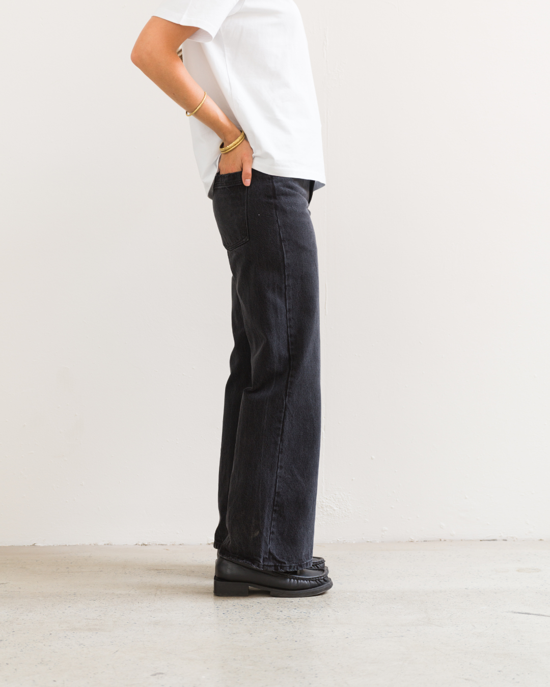 Regular Fit Jeans (Vintage Black)