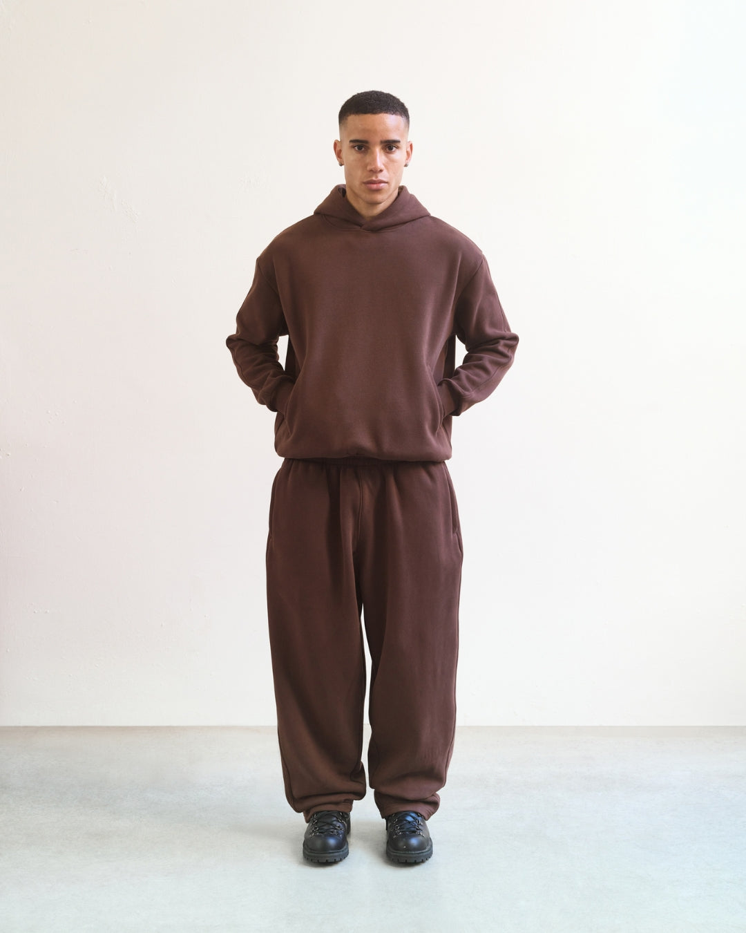 Essentials Hoodie (Dark Brown)