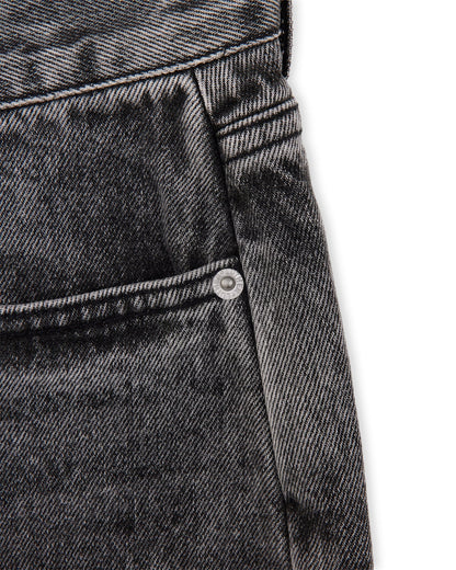 Wide Leg Jeans (Grey)