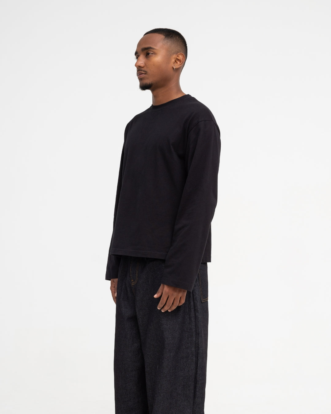Long Sleeve Tee (Black)