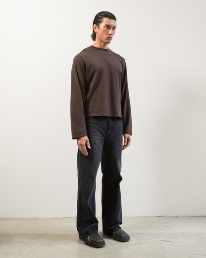 Long Sleeve Tee (Brown)