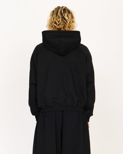Zip Up Hoodie (Black)