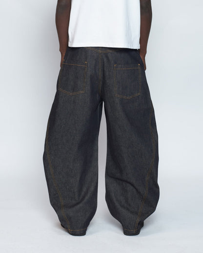 Balloon Denim (Raw Indigo)