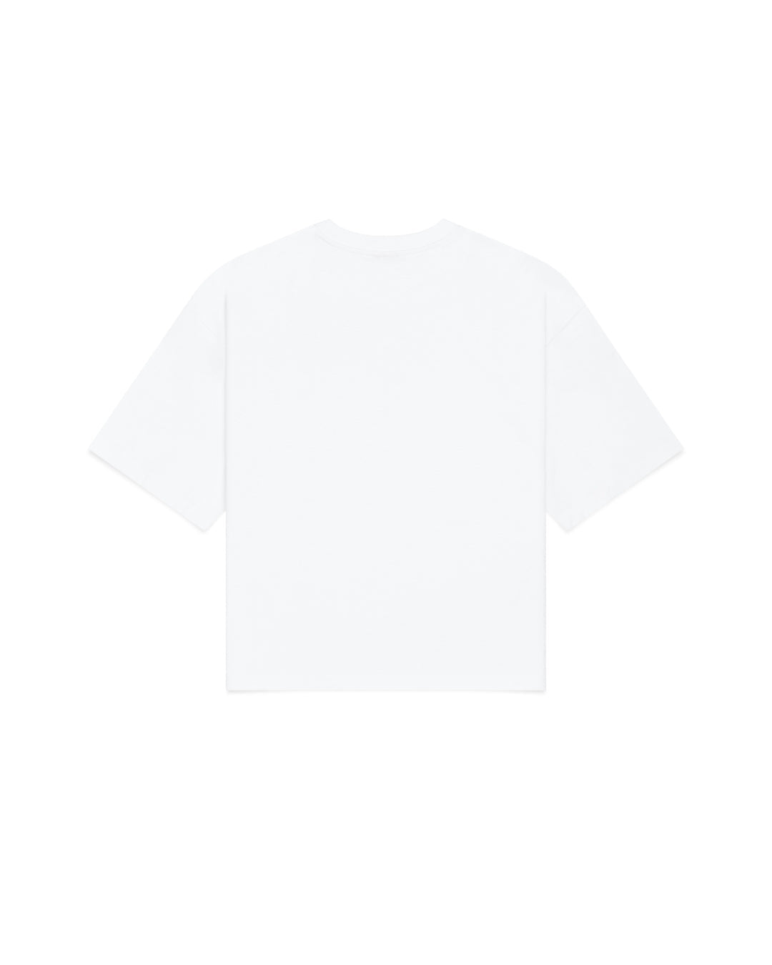 Cropped Basic Tee (White)