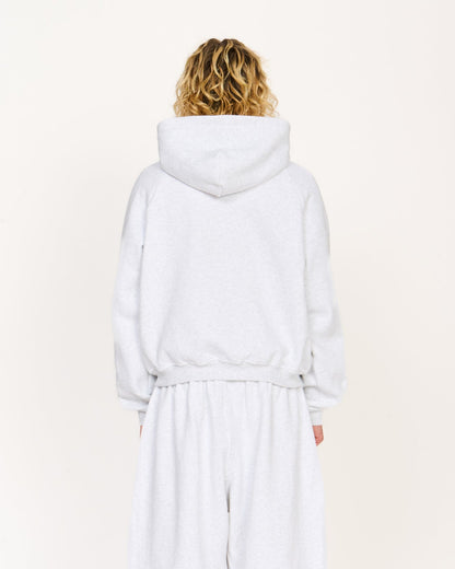 Zip Up Hoodie (Marle White)