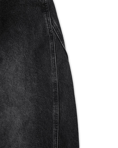 Balloon Denim (Washed Black)