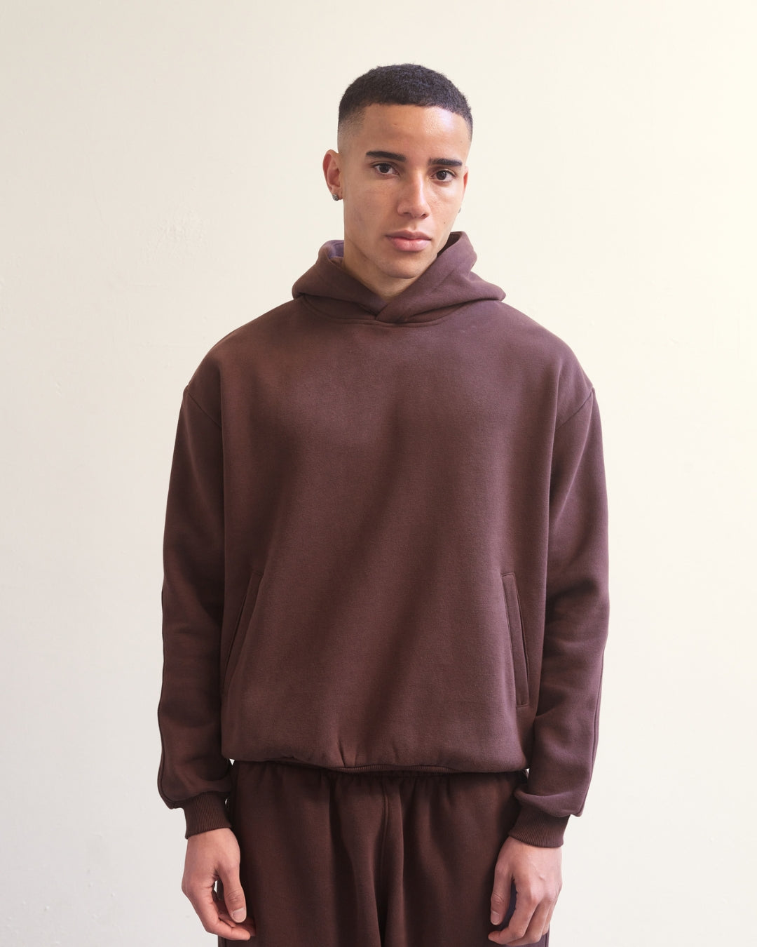 Essentials Hoodie (Dark Brown)