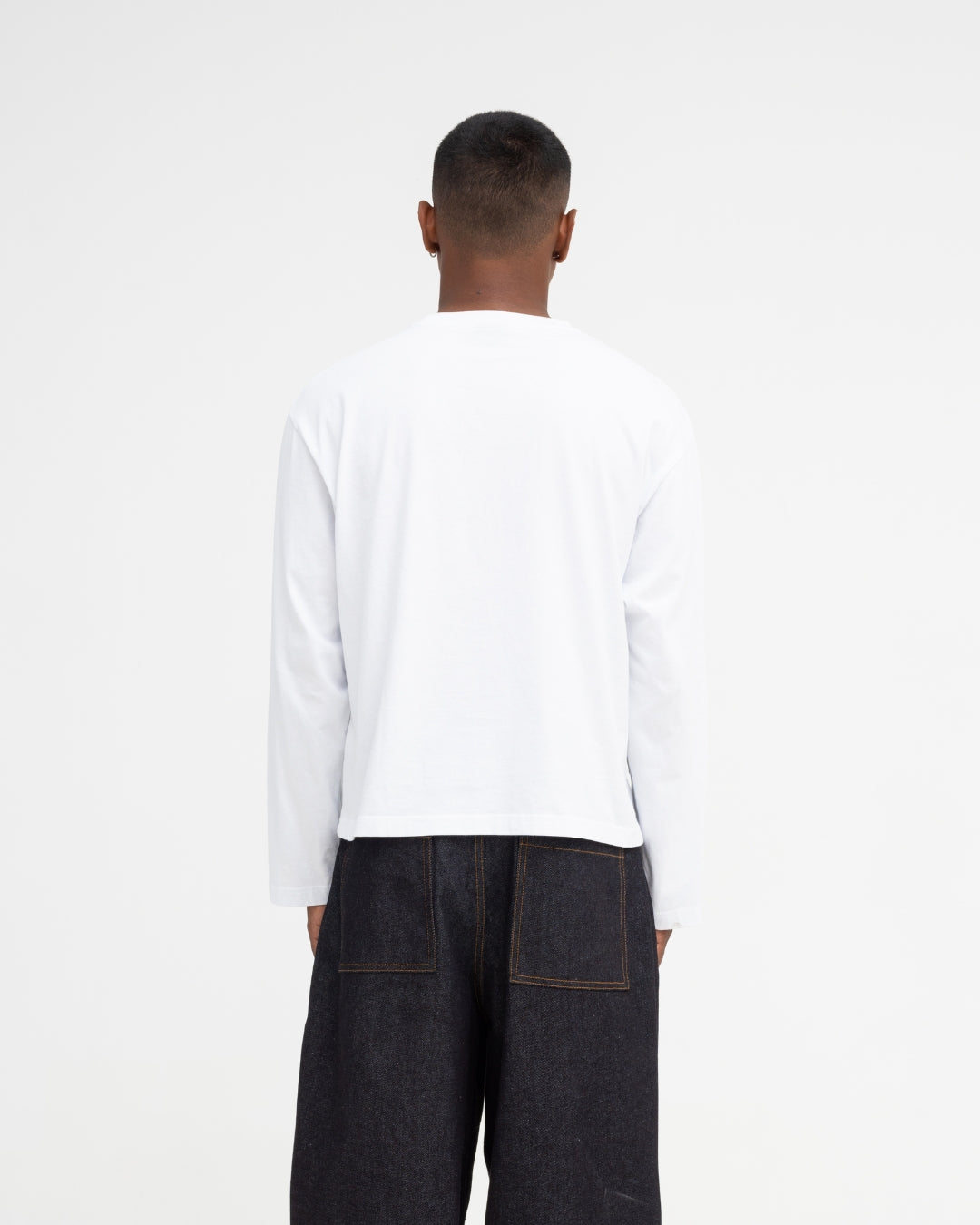 Long Sleeve Tee (White)