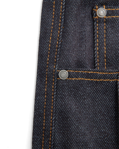 Baggy Raw Denim (Blue Black)