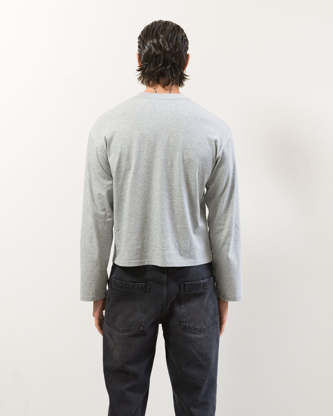 Long Sleeve Tee (Marle Grey)