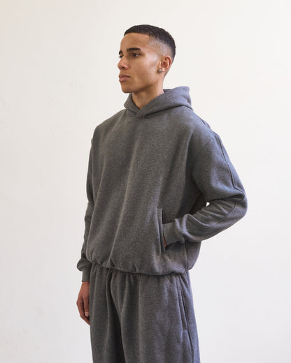 Essentials Hoodie (Dark Marle Grey)