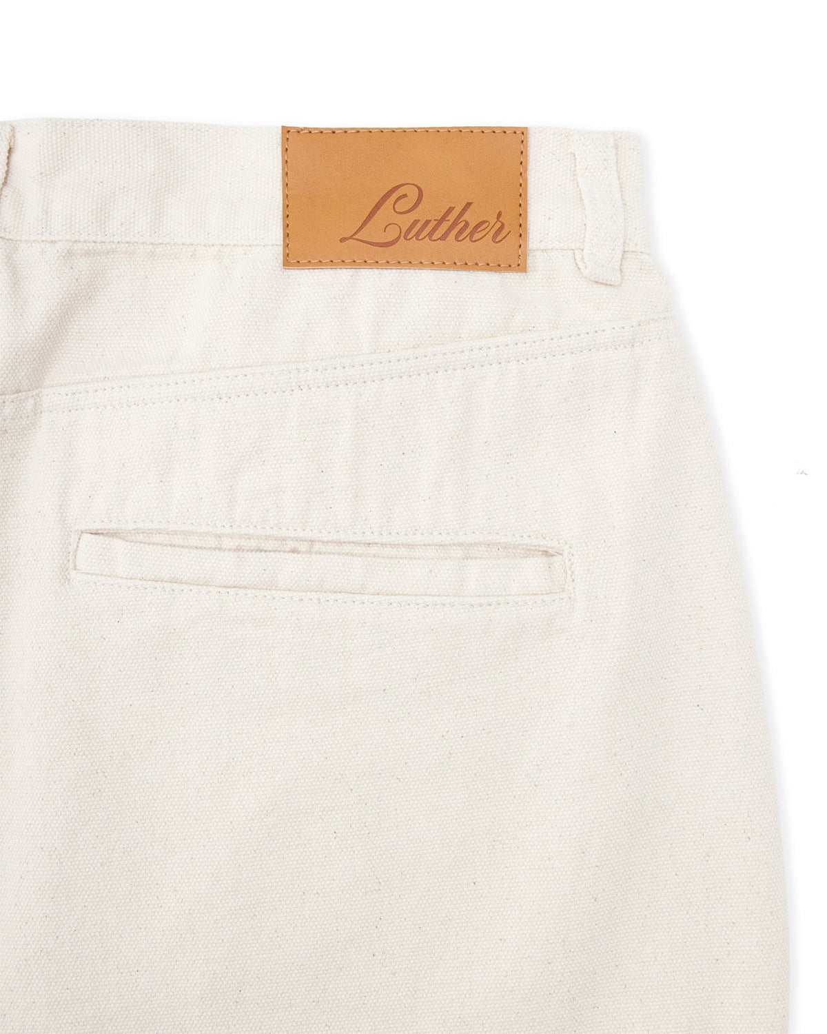 Baggy Panel Shorts (Ecru)