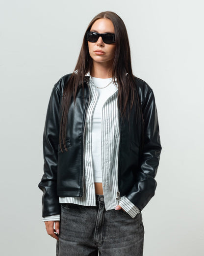 Leather Jacket (Black)