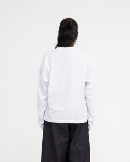 Long Sleeve Tee (White)