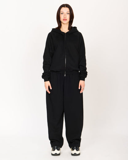 Zip Up Hoodie (Black)