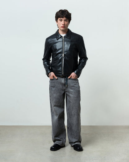 Leather Jacket (Black)
