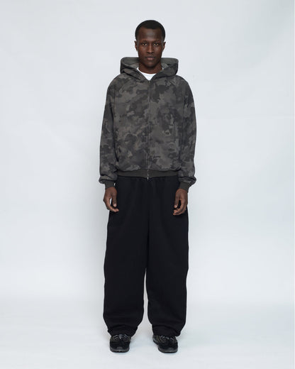 Zip Up Hoodie (Dark Camo)