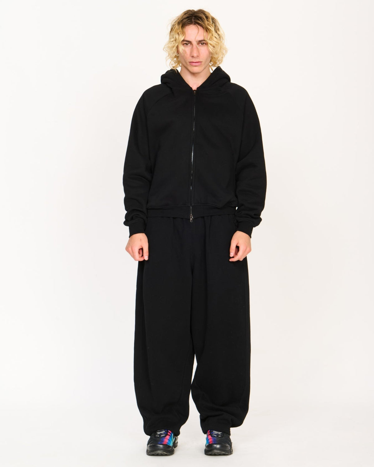 Zip Up Hoodie (Black)