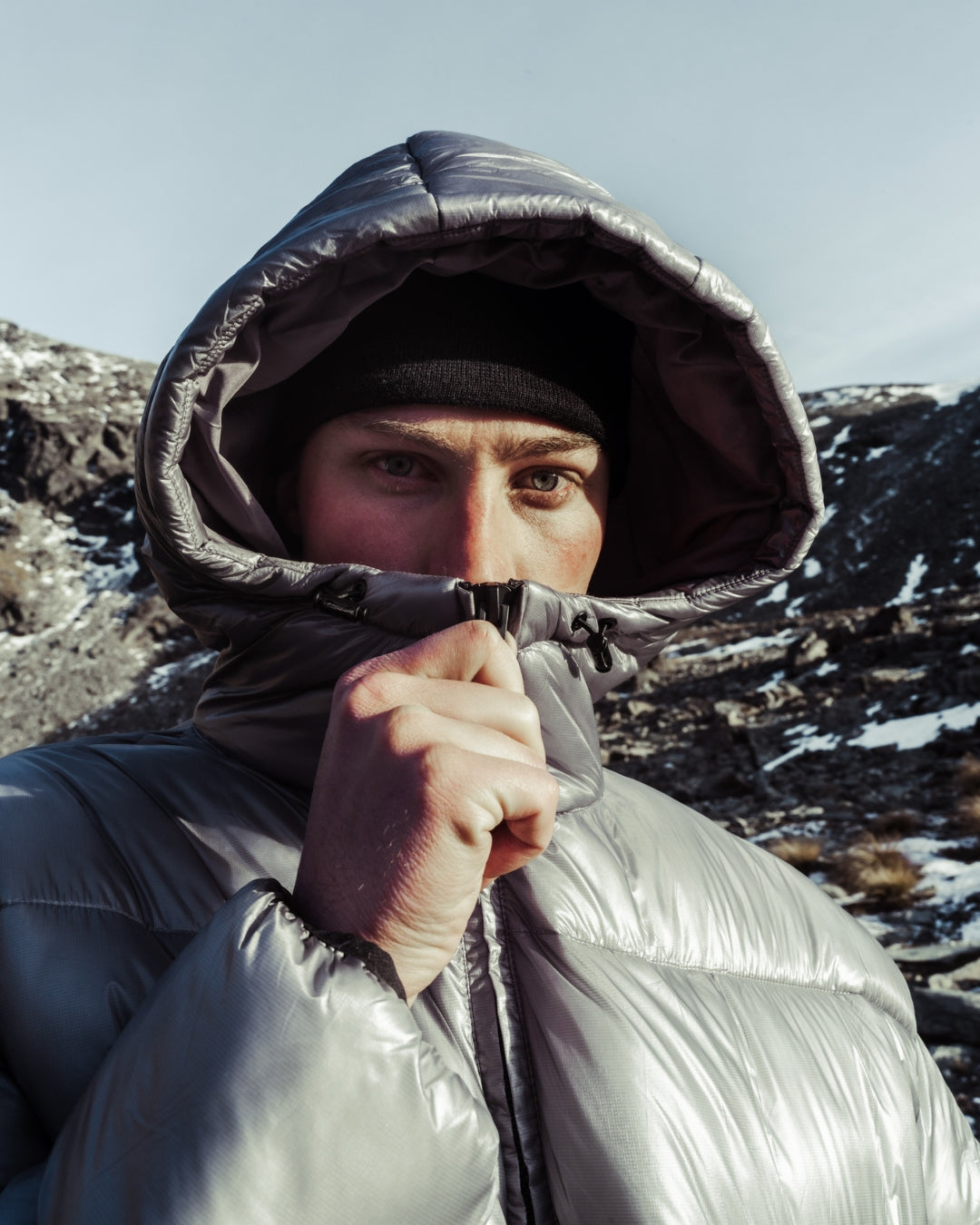 Puffer Jacket (Silver)