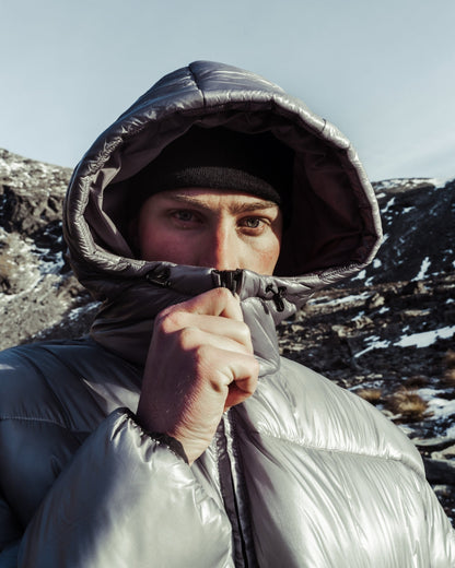 Puffer Jacket (Silver)