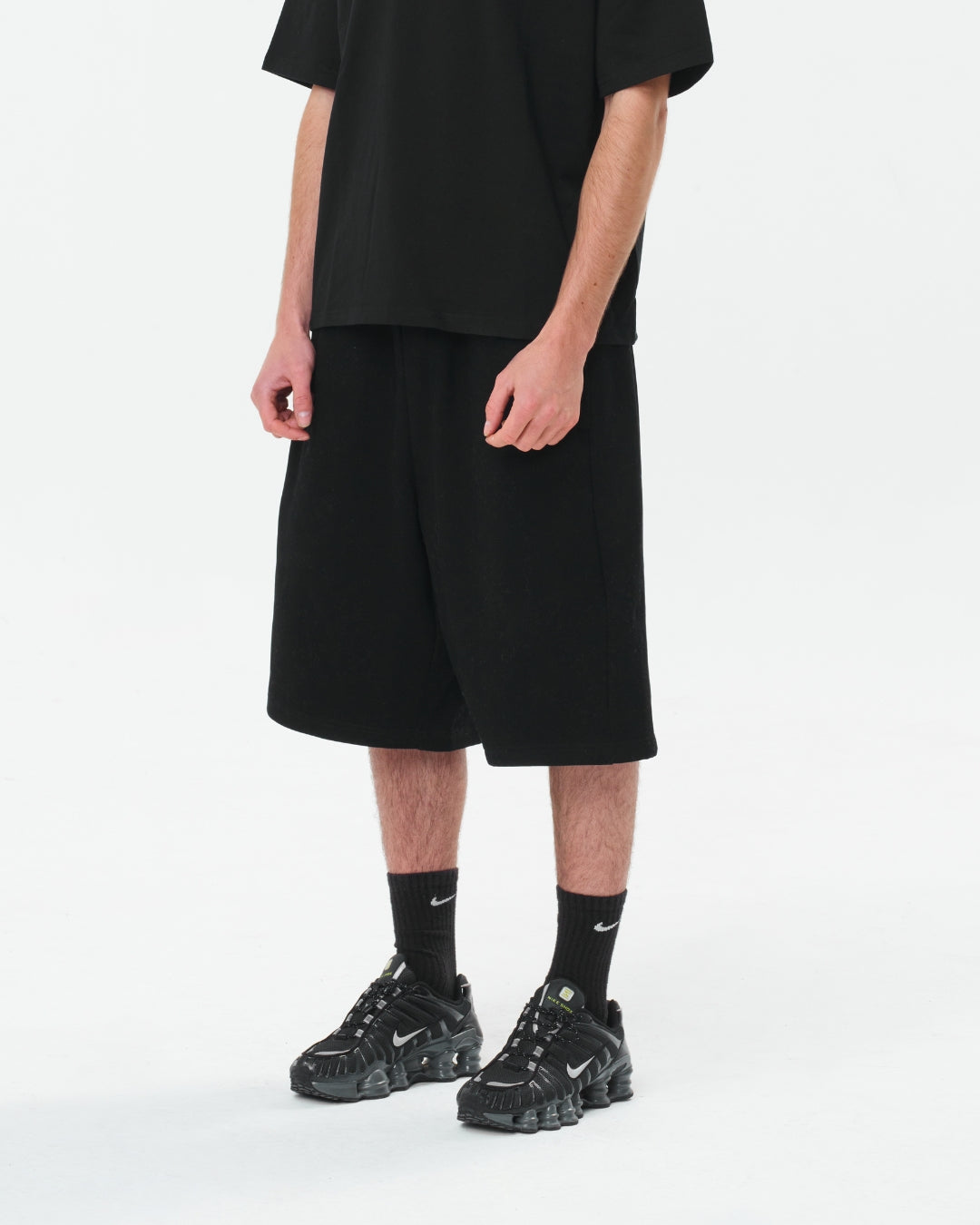 Trackie Shorts (Black)