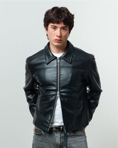 Leather Jacket (Black)